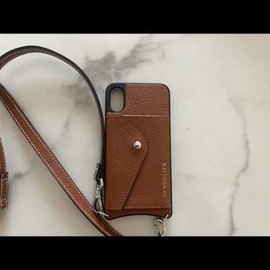 Bandolier brown iphoneX phone case